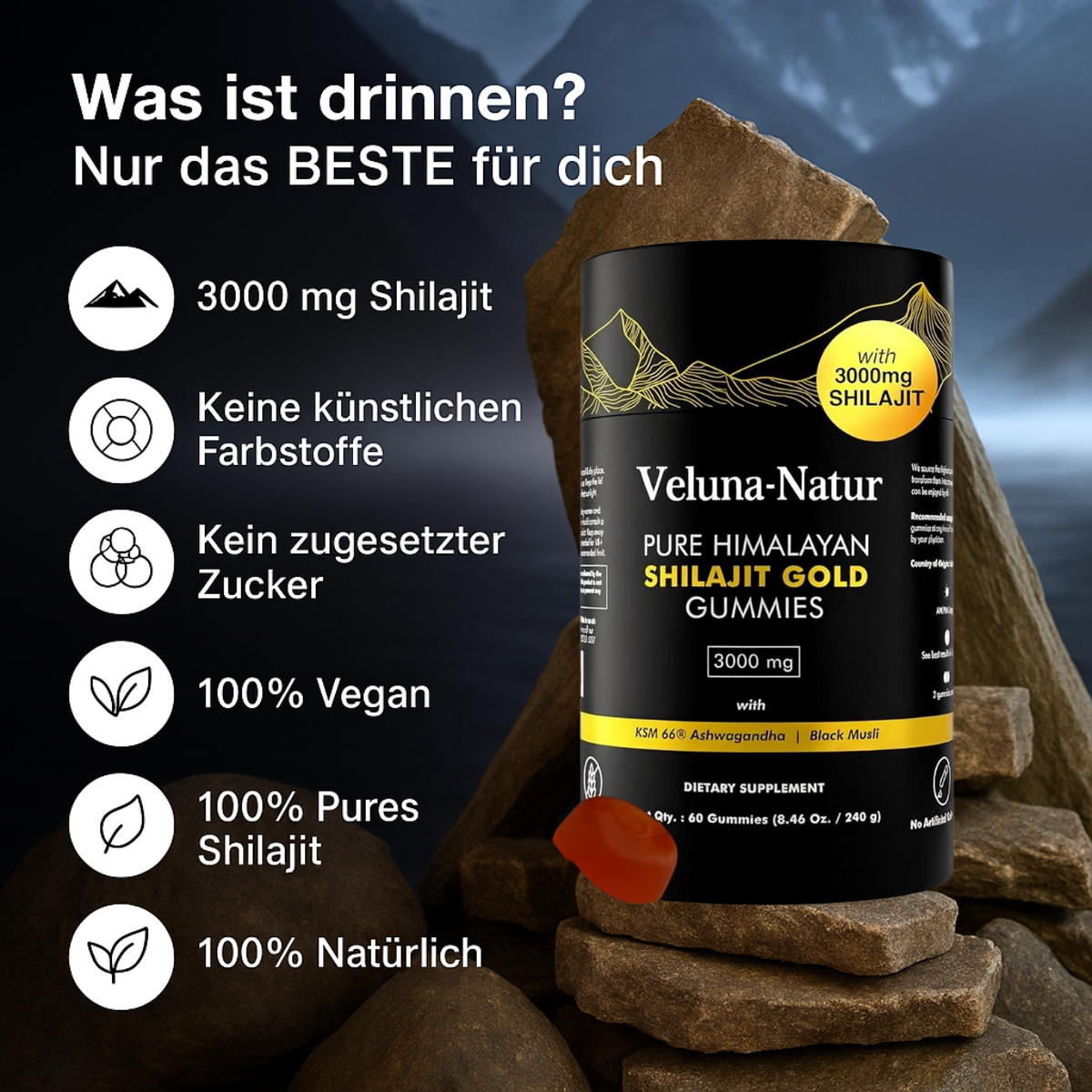 Shilajit Gold Gummies